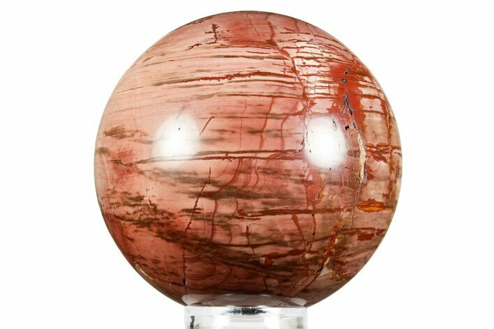 Polished Dead Ringer Jasper Sphere - Nevada #371215